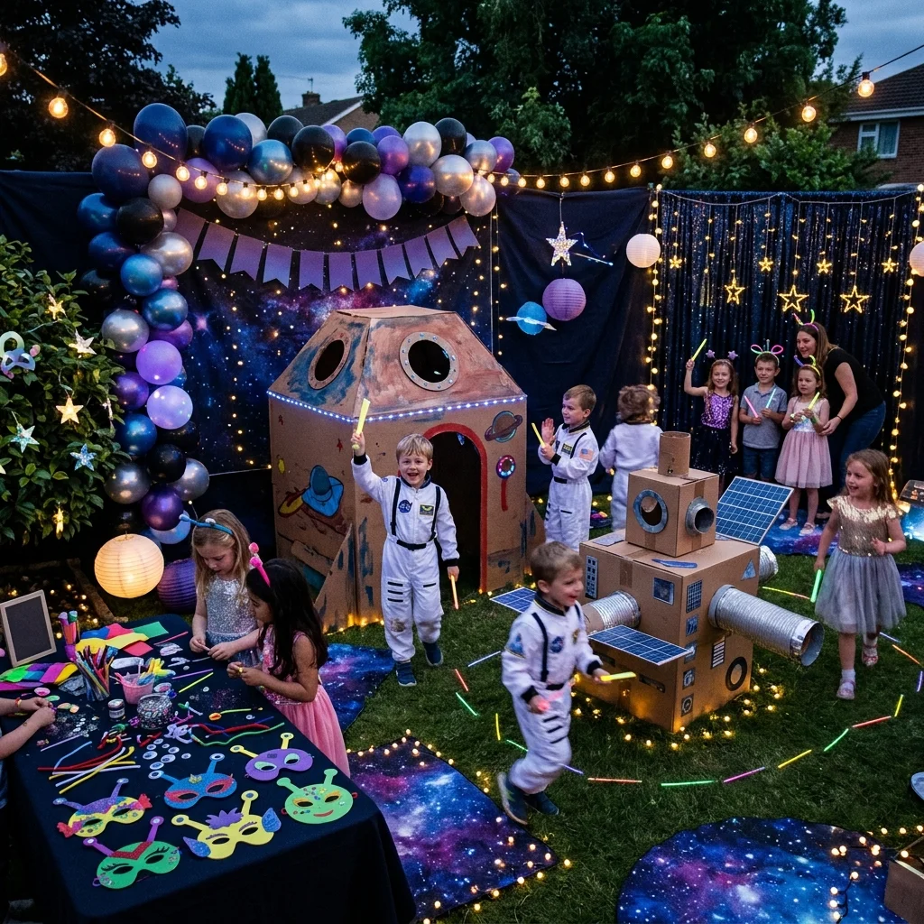 Outer Space Adventure Party