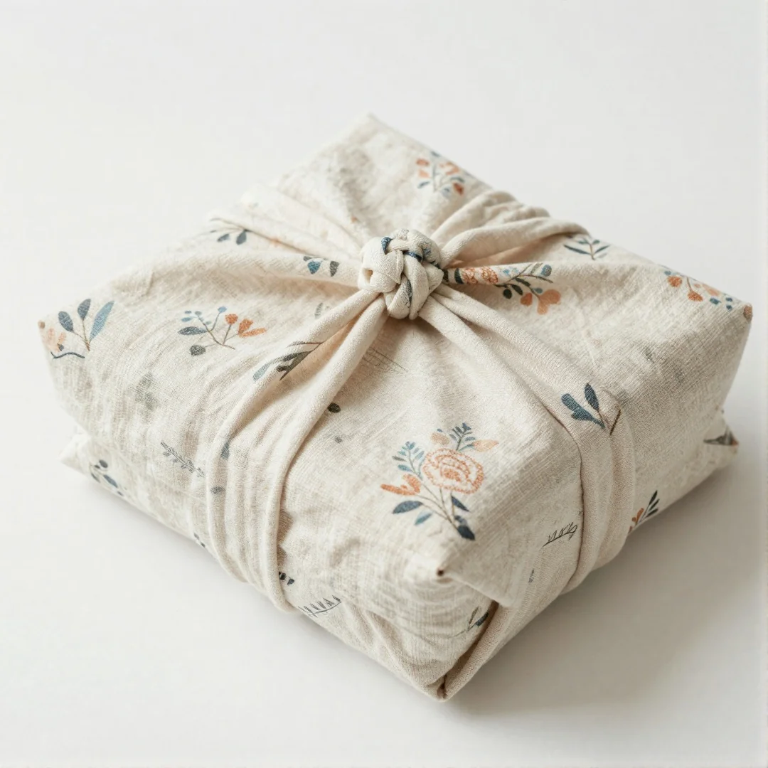 Eco Friendly Fabric Wraps - baby shower gift wrapping ideas