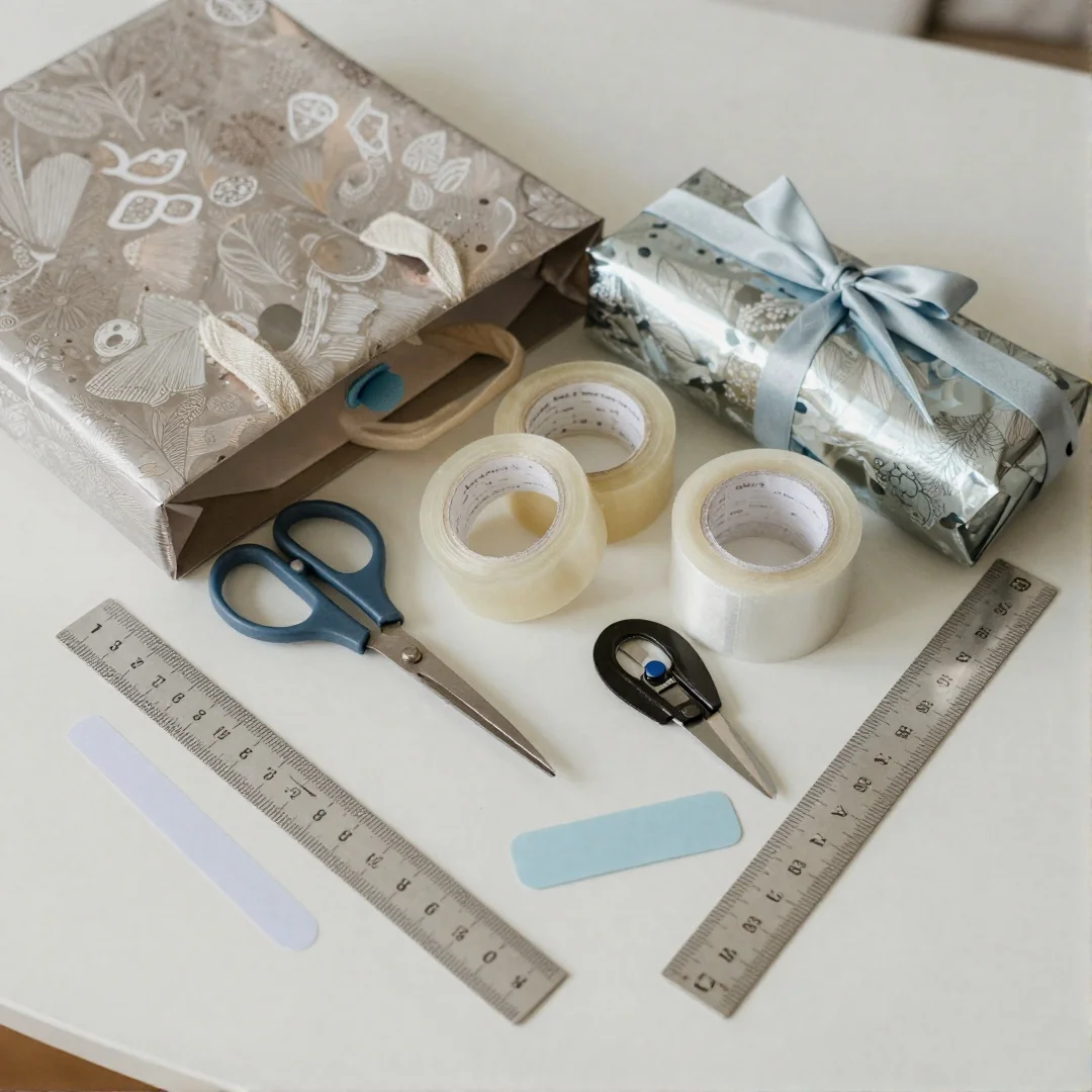 Gift Wrapping Tools - baby shower gift wrapping ideas