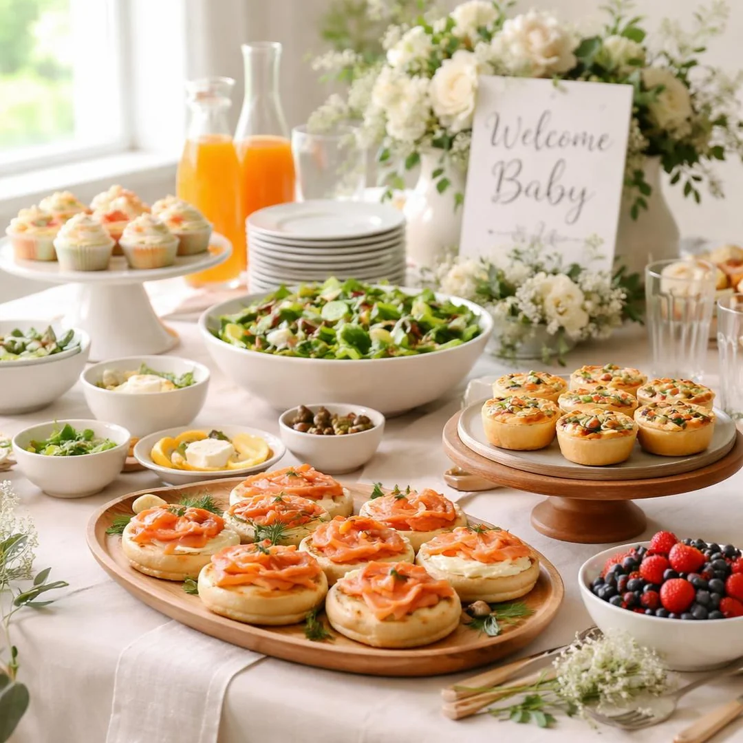 Classic Brunch Shower - baby shower ideas