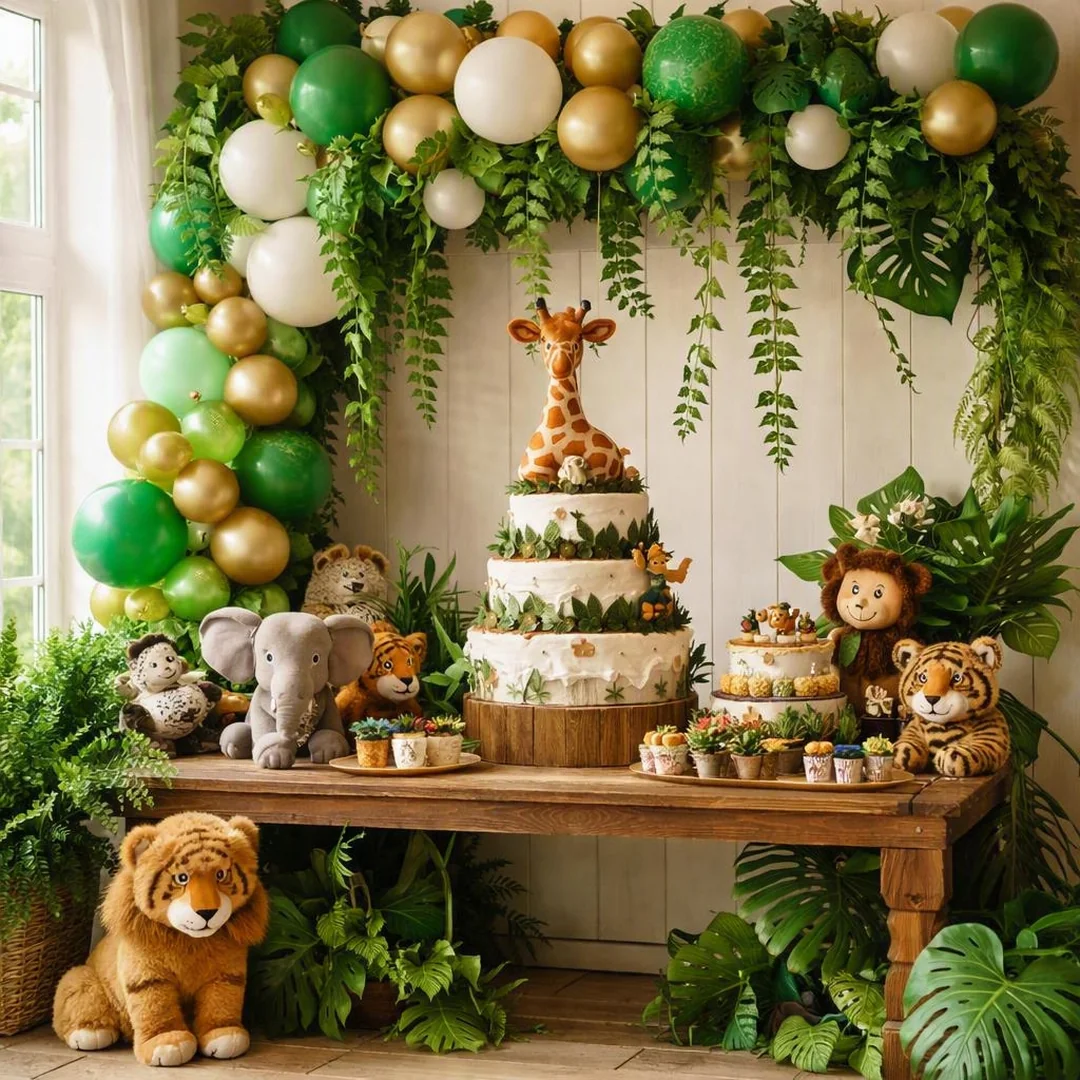 Jungle Theme Shower - baby shower ideas
