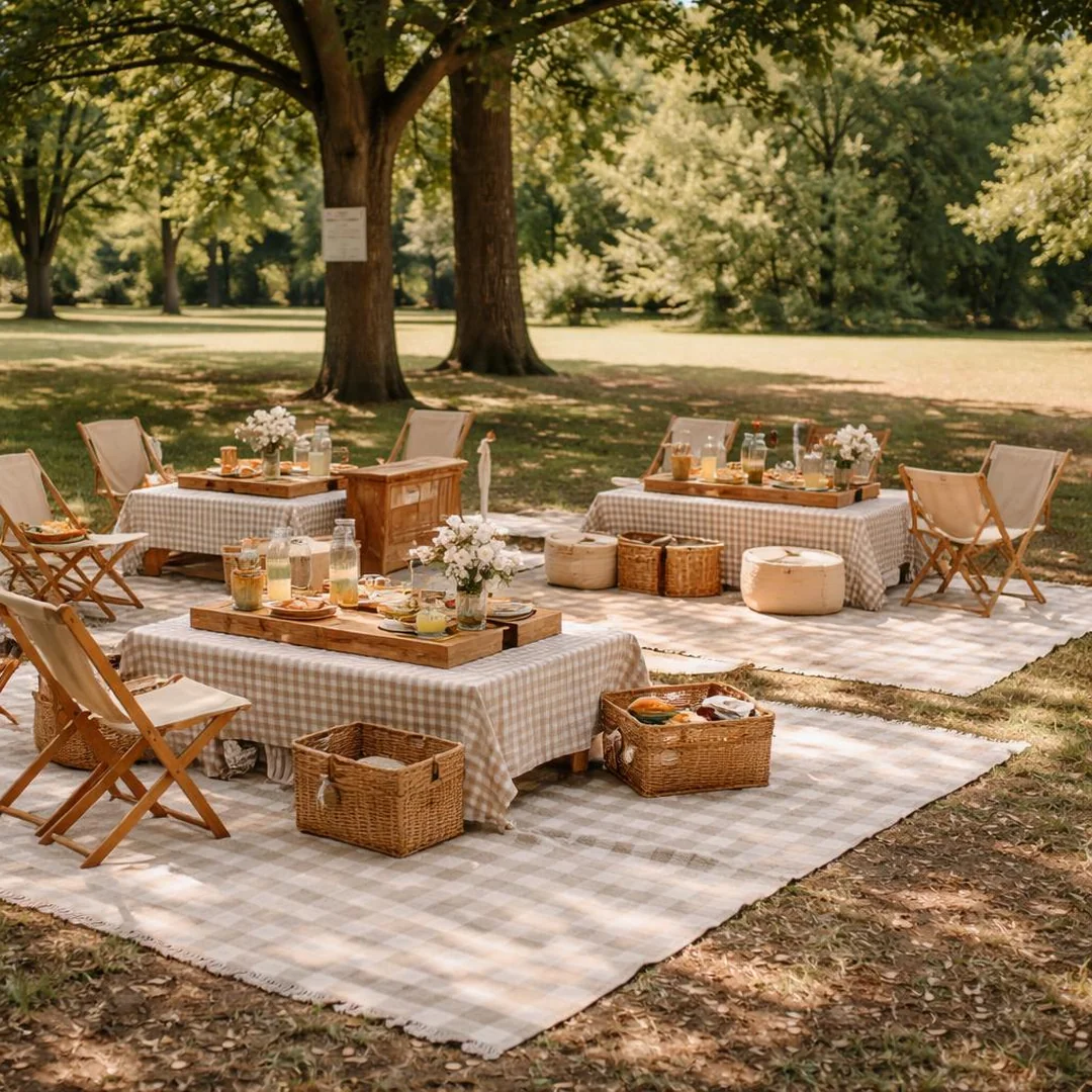 Rustic Picnic Shower - baby shower ideas