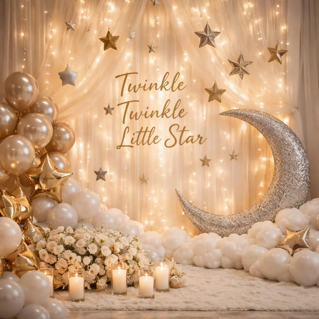 Twinkle Star Theme - baby shower ideas