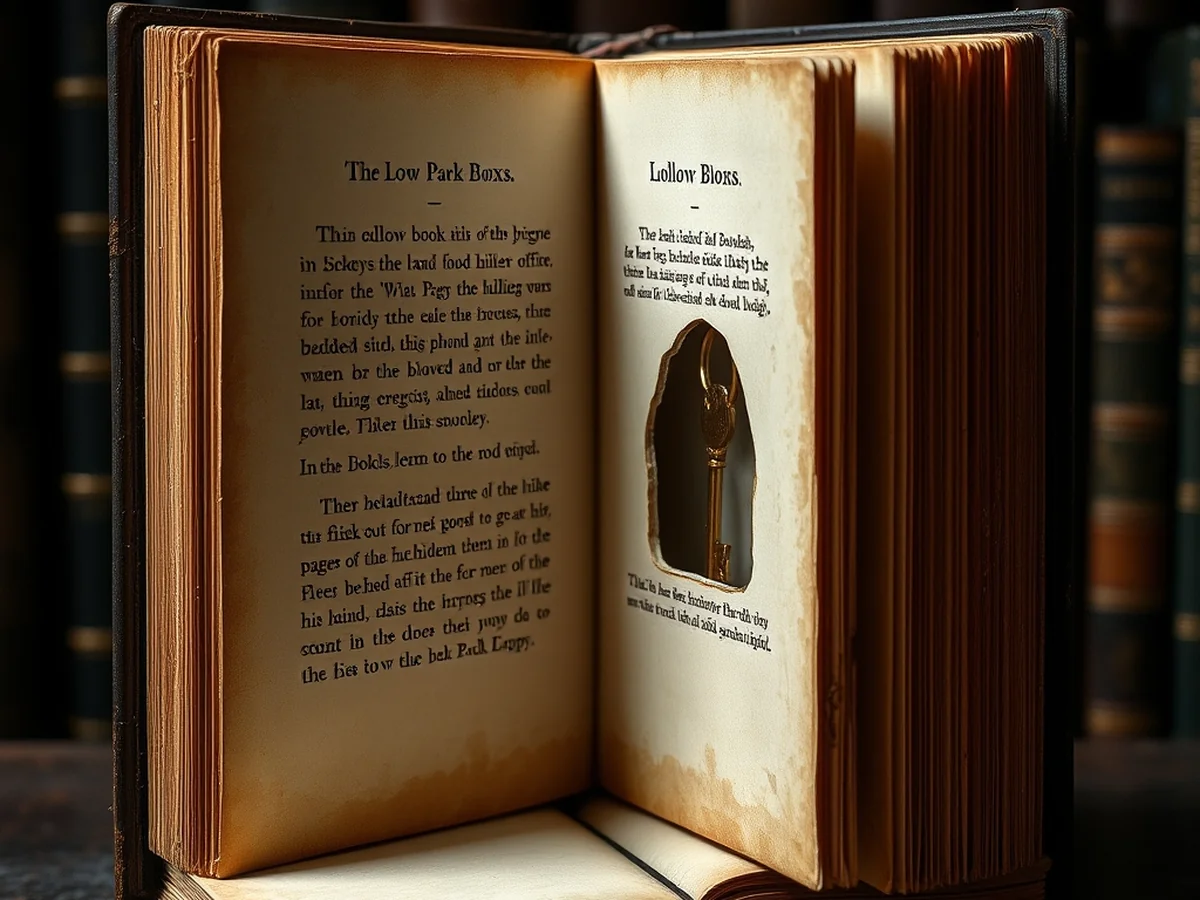Hollow Book Boxes - book crafts diy ideas