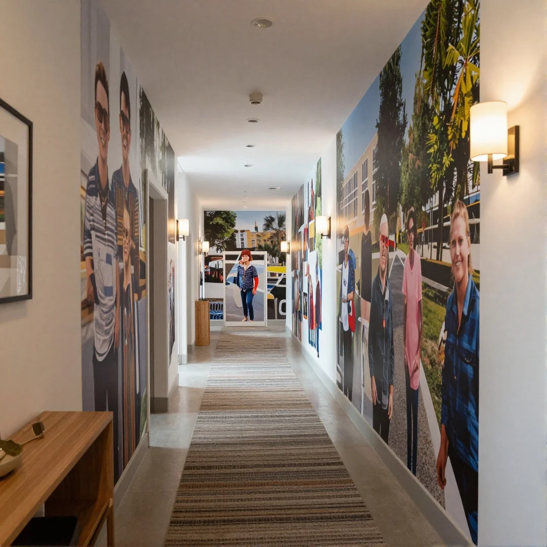 Creative Hallways Mural - creative hallways 23 ideas to transform your entryway spaces