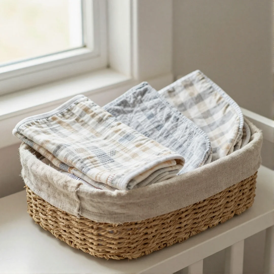 Burp Cloth Set - diy baby shower gifts