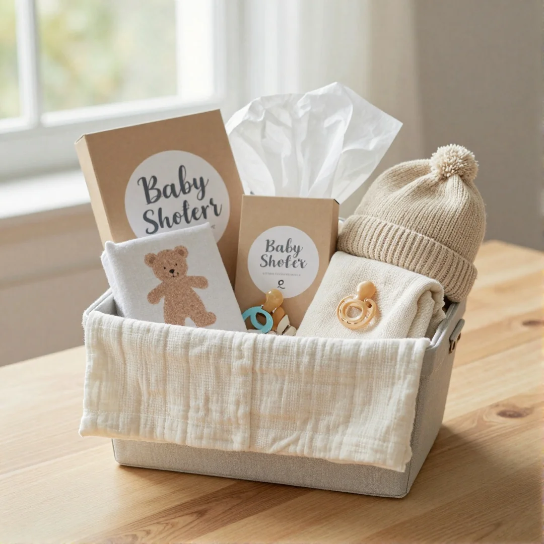 DIY Baby Shower Gift Basket - diy baby shower gifts