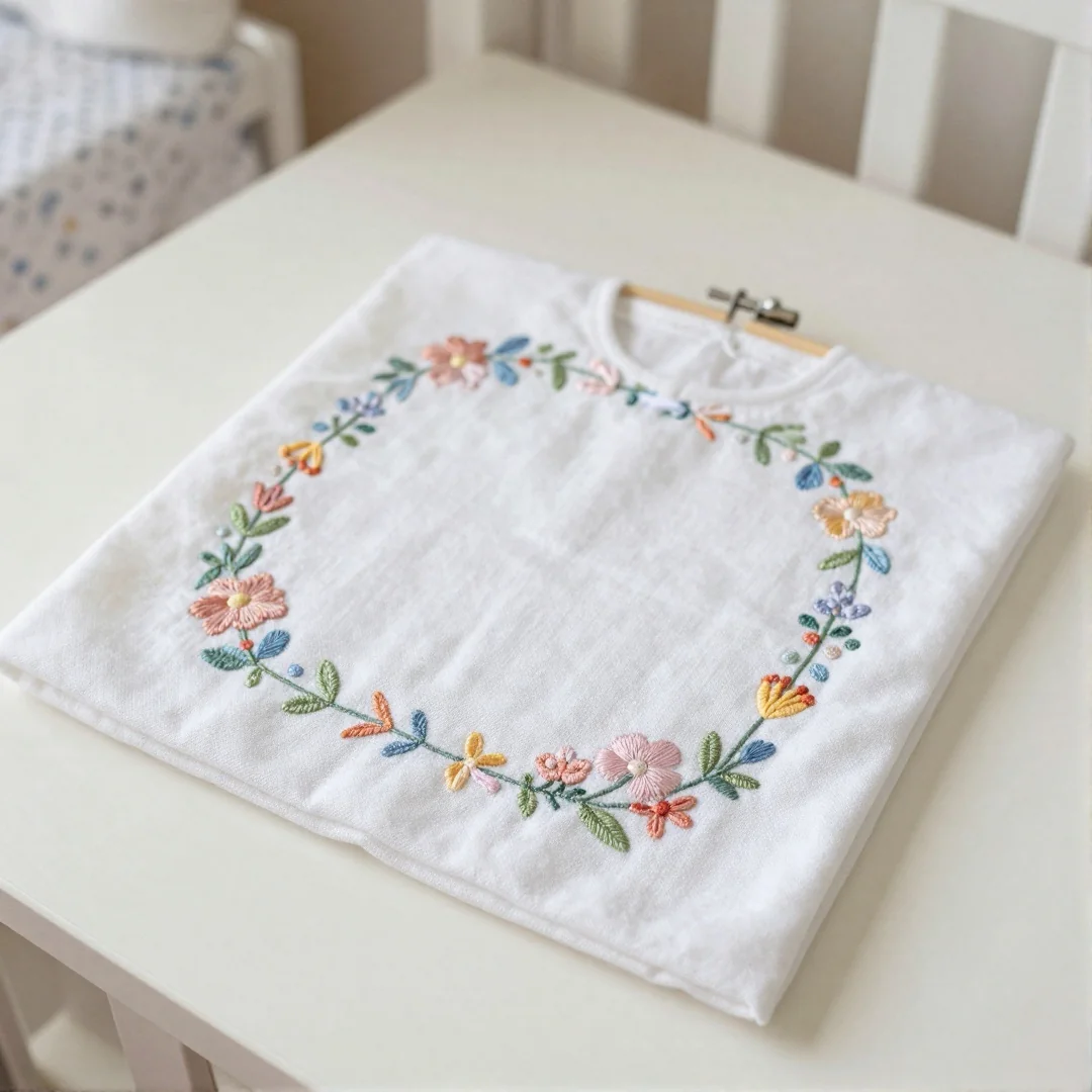 Embroidered Lovey - diy baby shower gifts