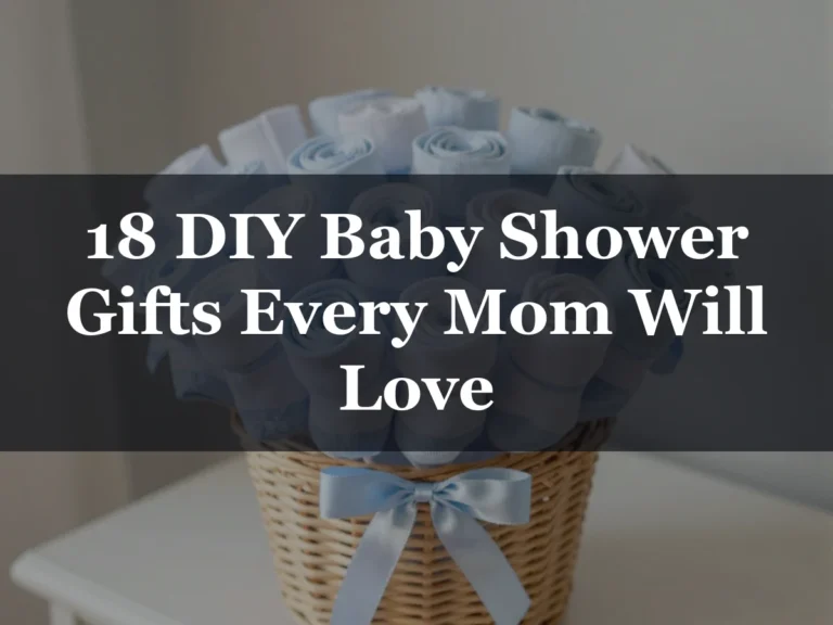 18 DIY Baby Shower Gifts Every Mom Will Love - diy baby shower gifts