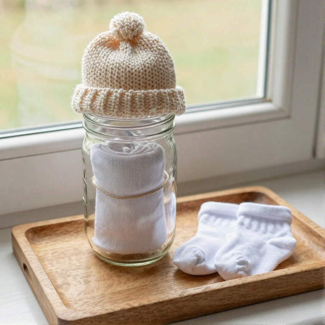 Last-Minute Gift Jar - diy baby shower gifts