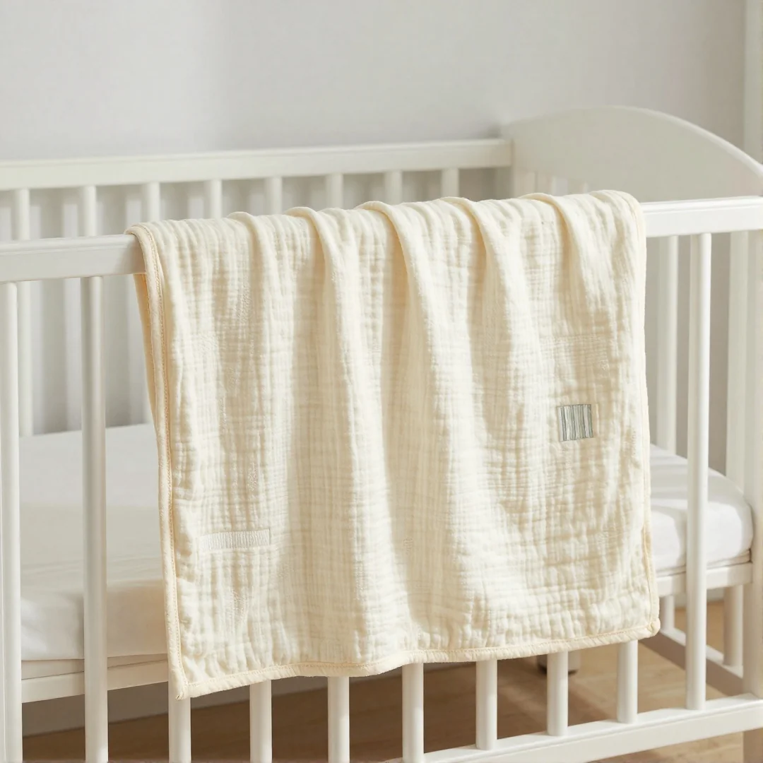 Muslin Blanket - diy baby shower gifts