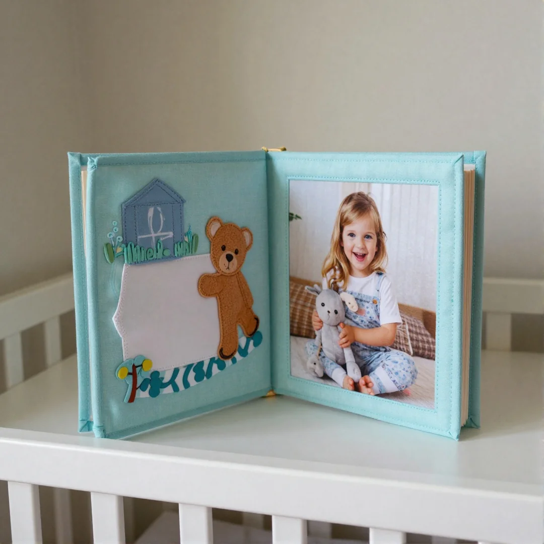 Washable Fabric Book - diy baby shower gifts
