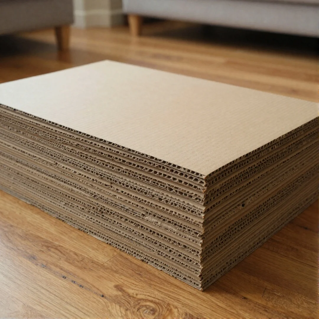 Cardboard Scratching Pads - diy cat toys