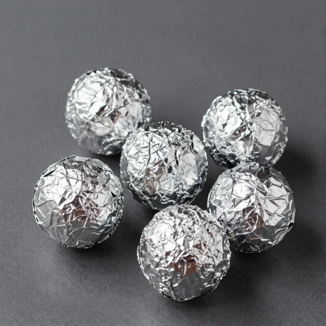 DIY Foil Ball Toys - diy cat toys