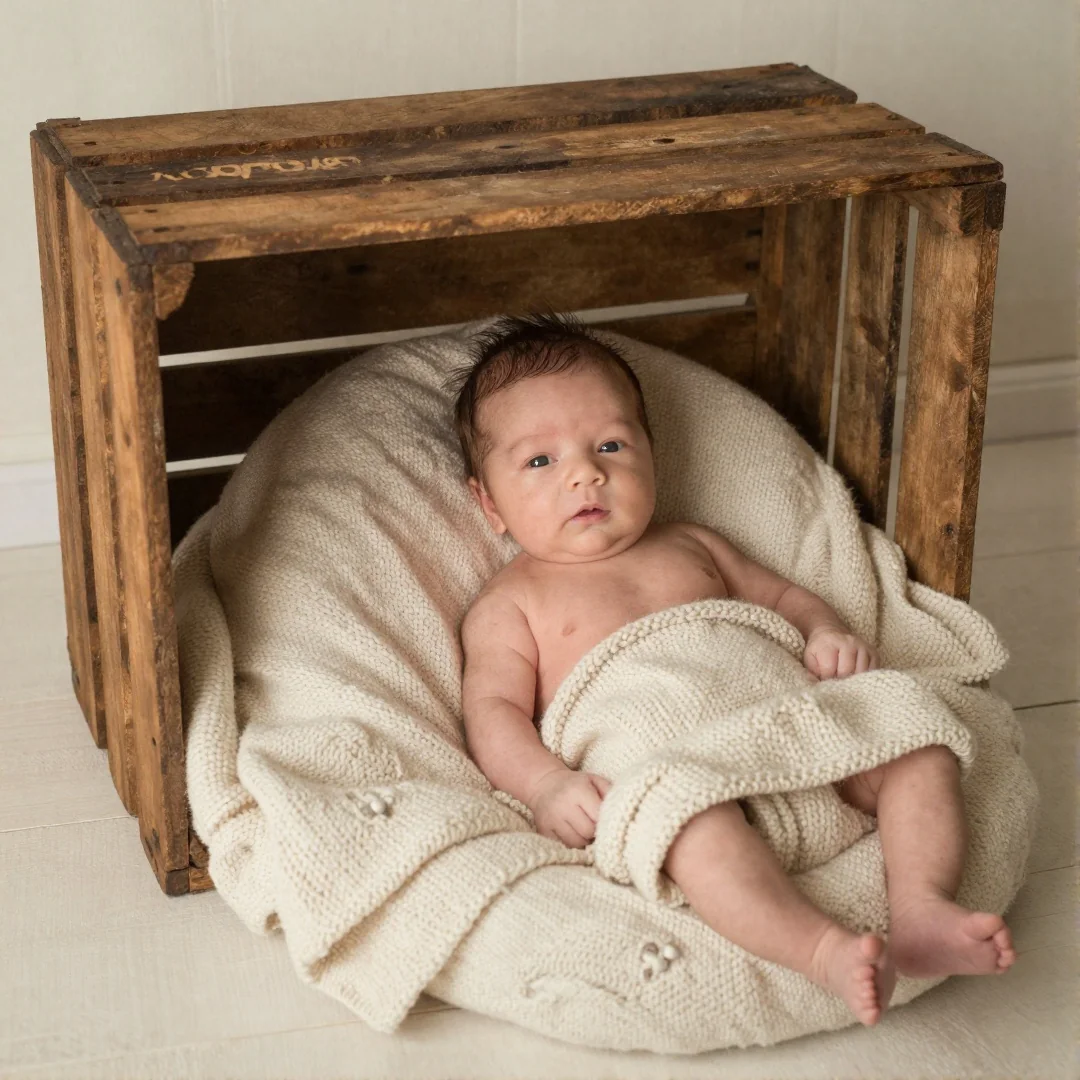 Creative DIY Prop Ideas - diy newborn pictures at home