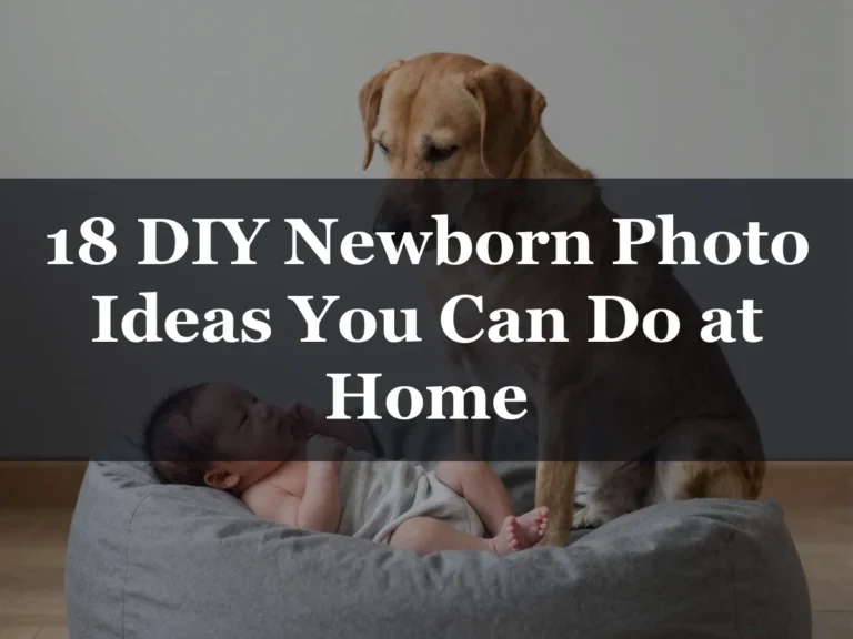 18 DIY Newborn Photo Ideas You Can Do at Home - diy newborn pictures at home