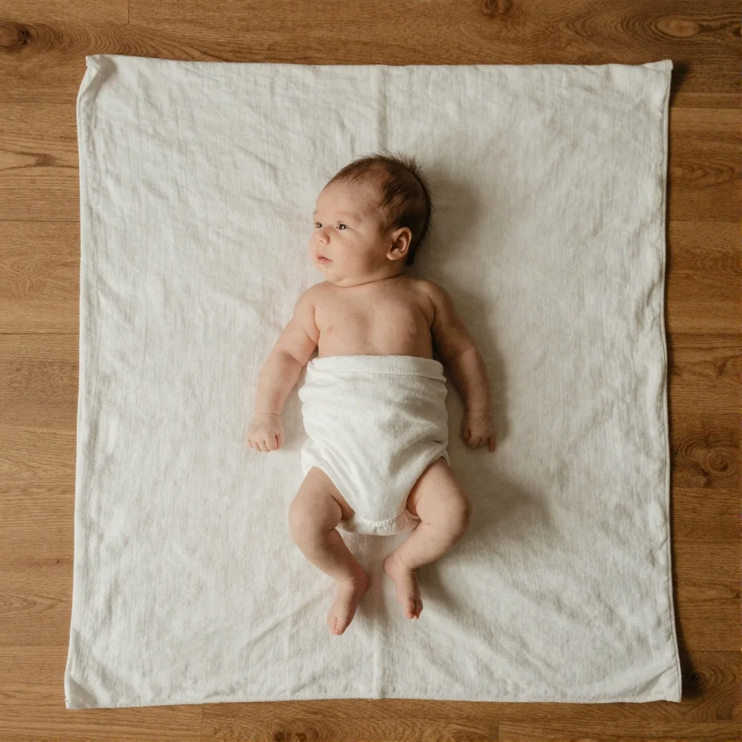 Plain Muslin Backgrounds - diy newborn pictures at home