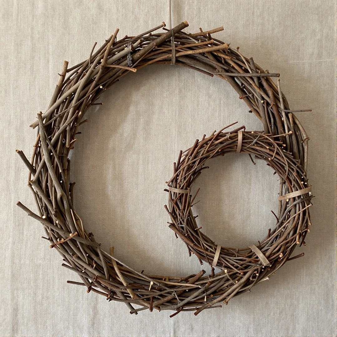 Rustic Wreath Bases - fall craft ideas