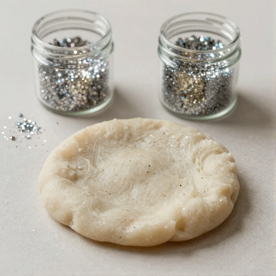 Glitter Safe Dough - how to make homemade playdough