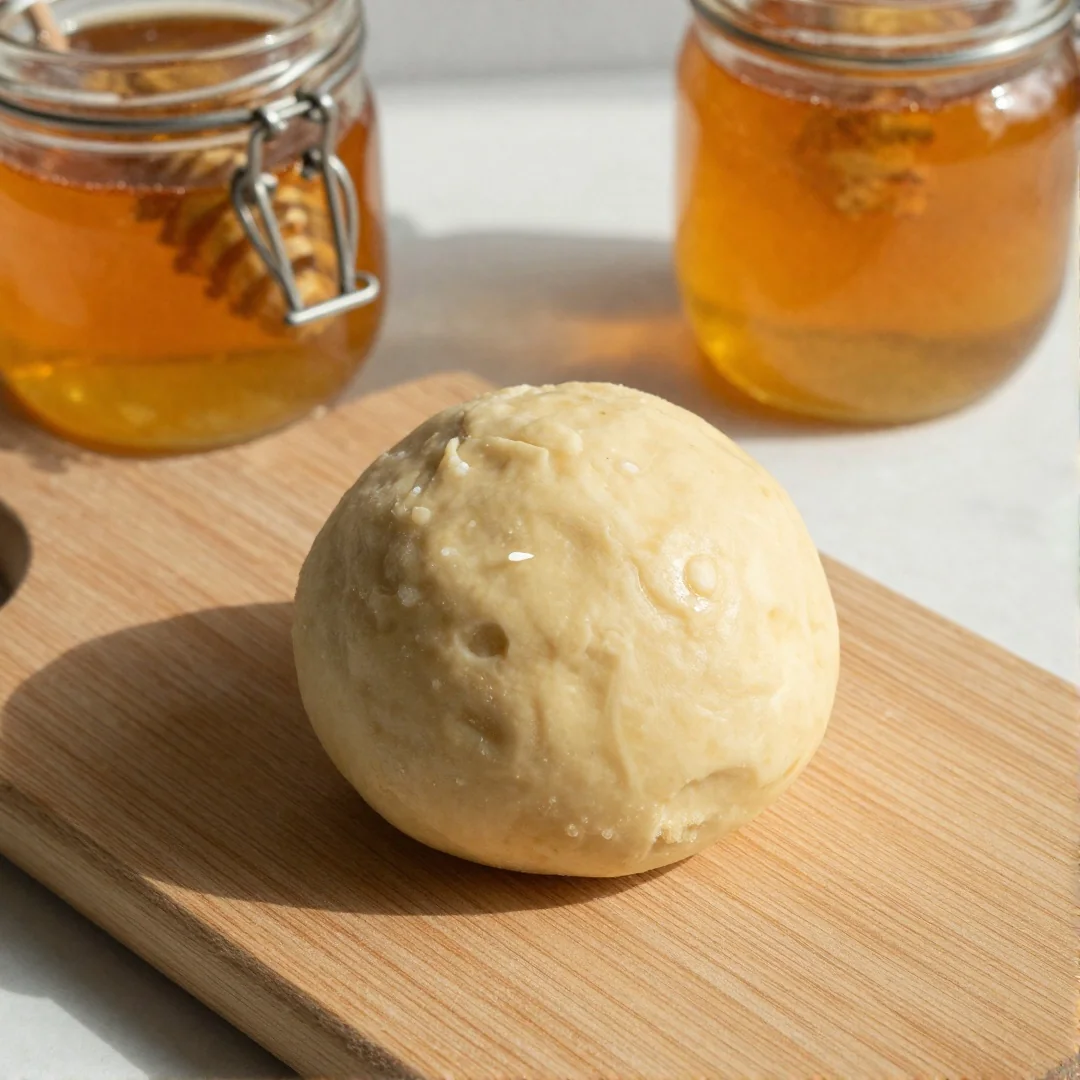 No-Salt Honey Dough - how to make homemade playdough