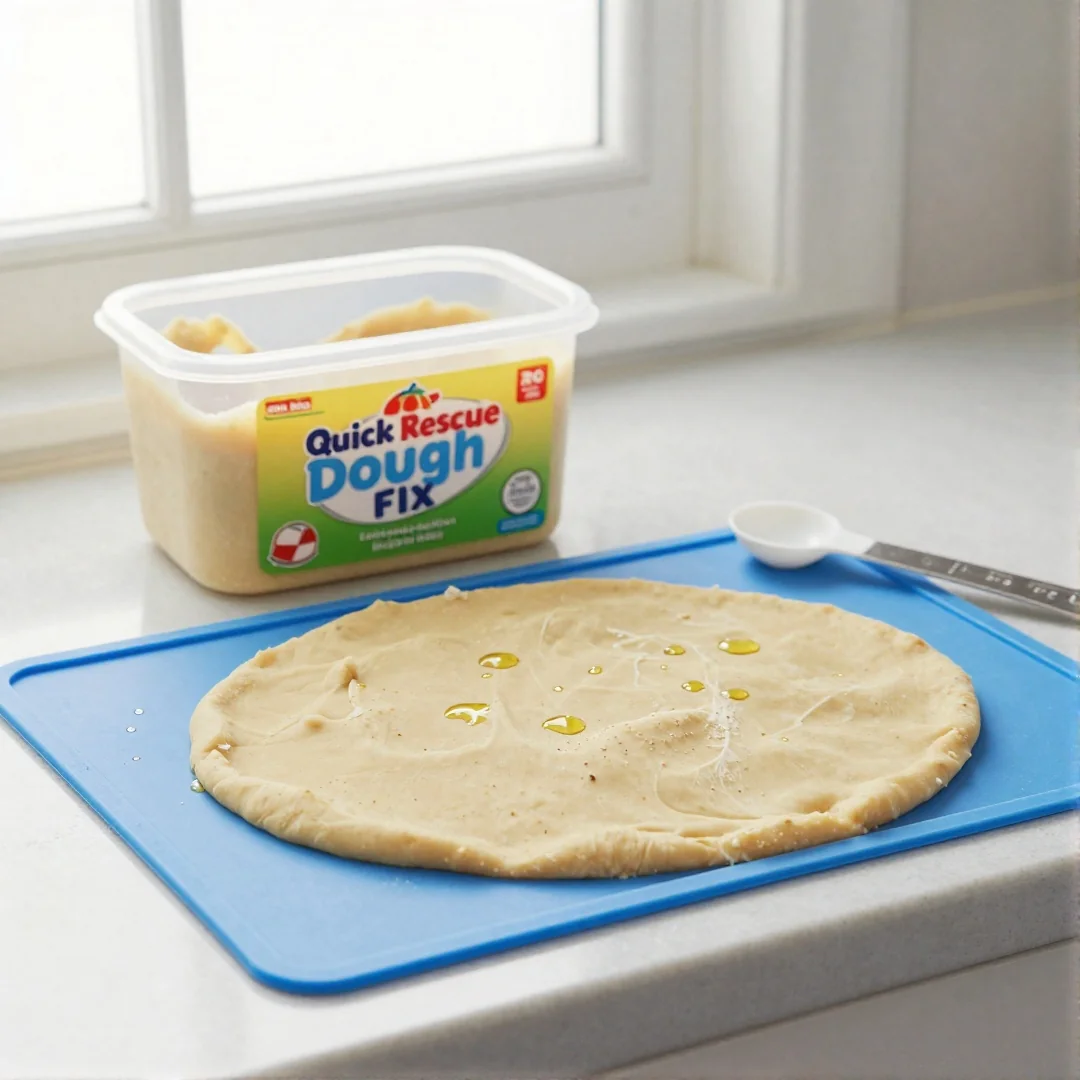 Quick Rescue Dough Fix - how to make homemade playdough