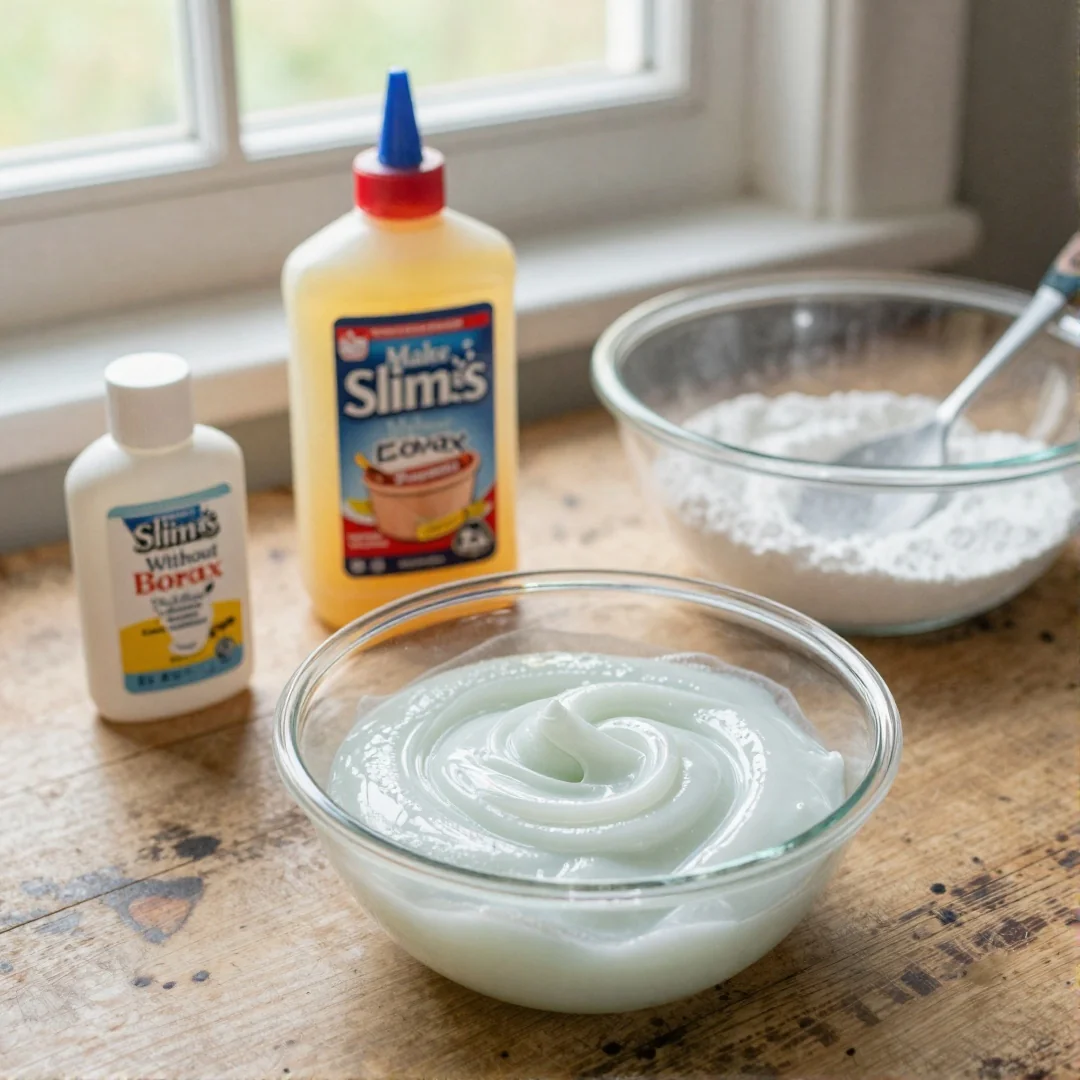 Make Slime Without Borax - how to make slime without borax