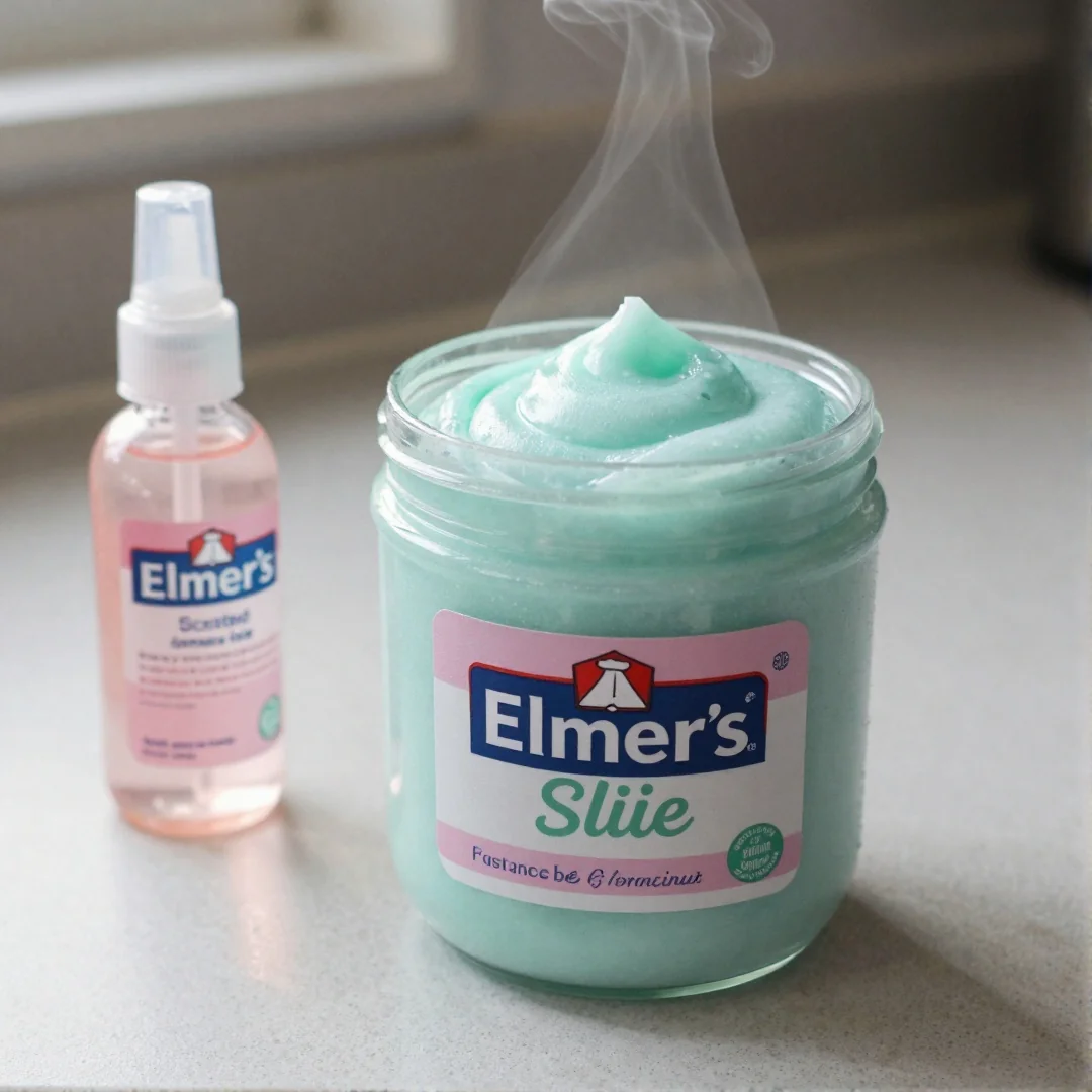 Scented Slime - how to make slime without borax