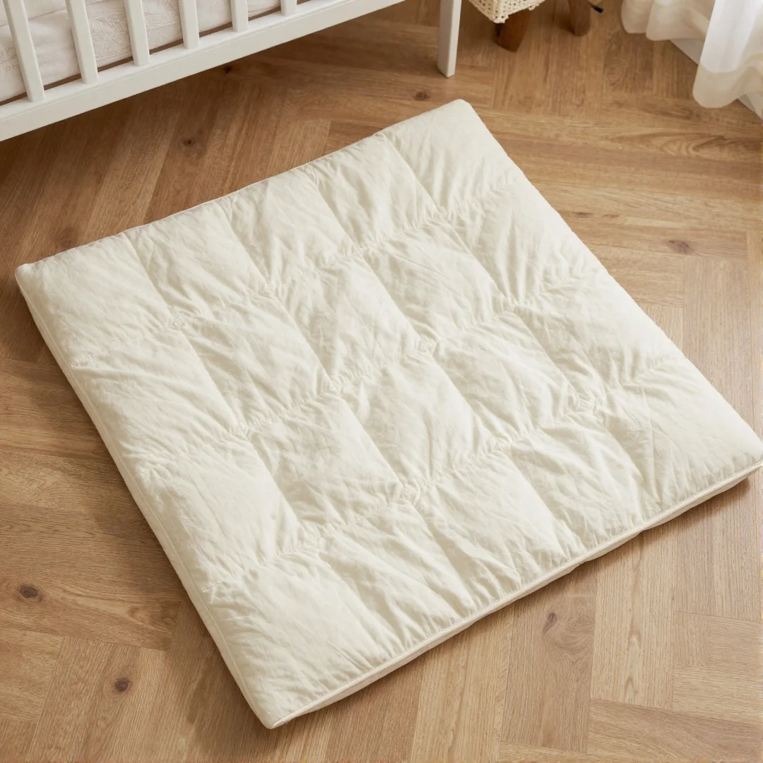 Padded Tummy Time Blanket - how to sew a baby blanket step by step