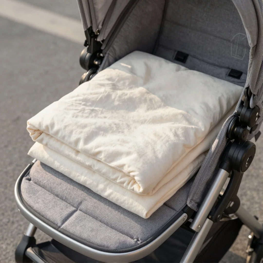 Stroller Size Blanket - how to sew a baby blanket step by step