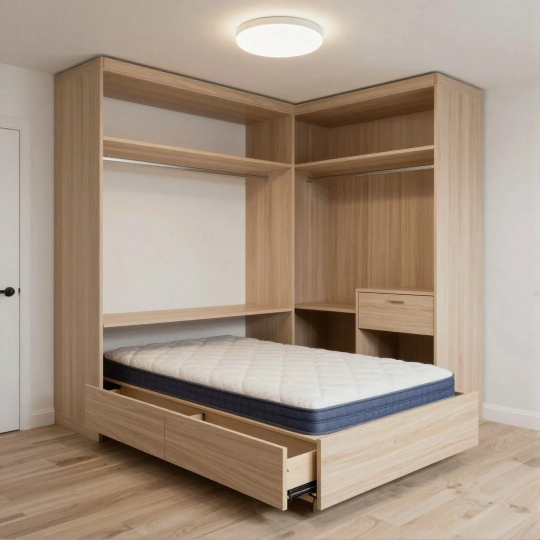 Built-In Storage Solutions - inspiring bedroom style 20 ideas for every taste and space