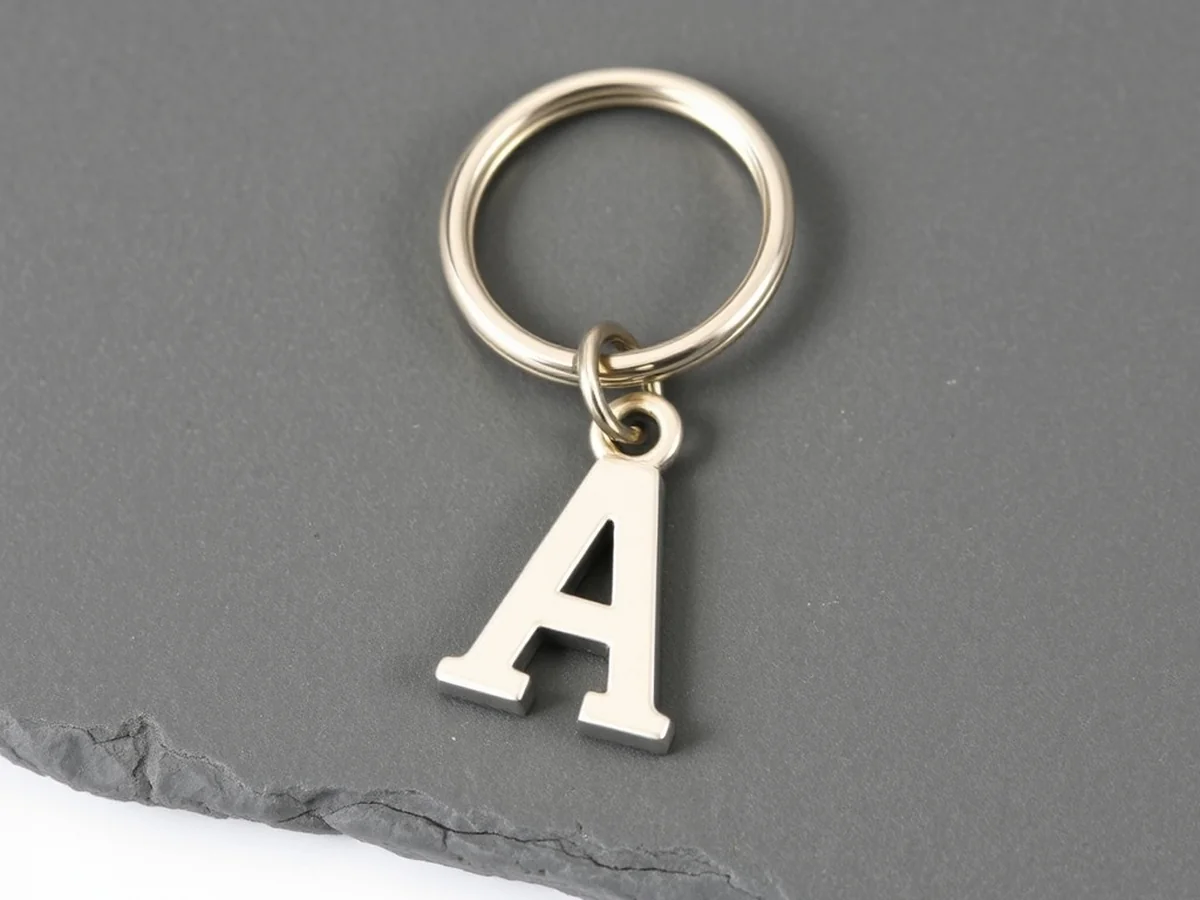 Personalized Alphabet Keychains - keychains diy