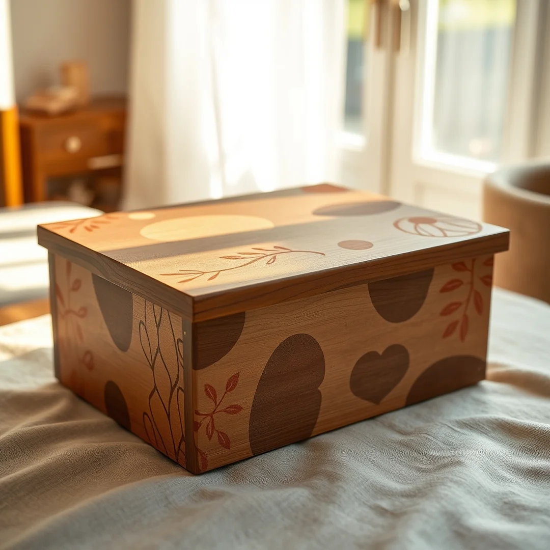 Boho Pattern Designs - memory box ideas diy paint