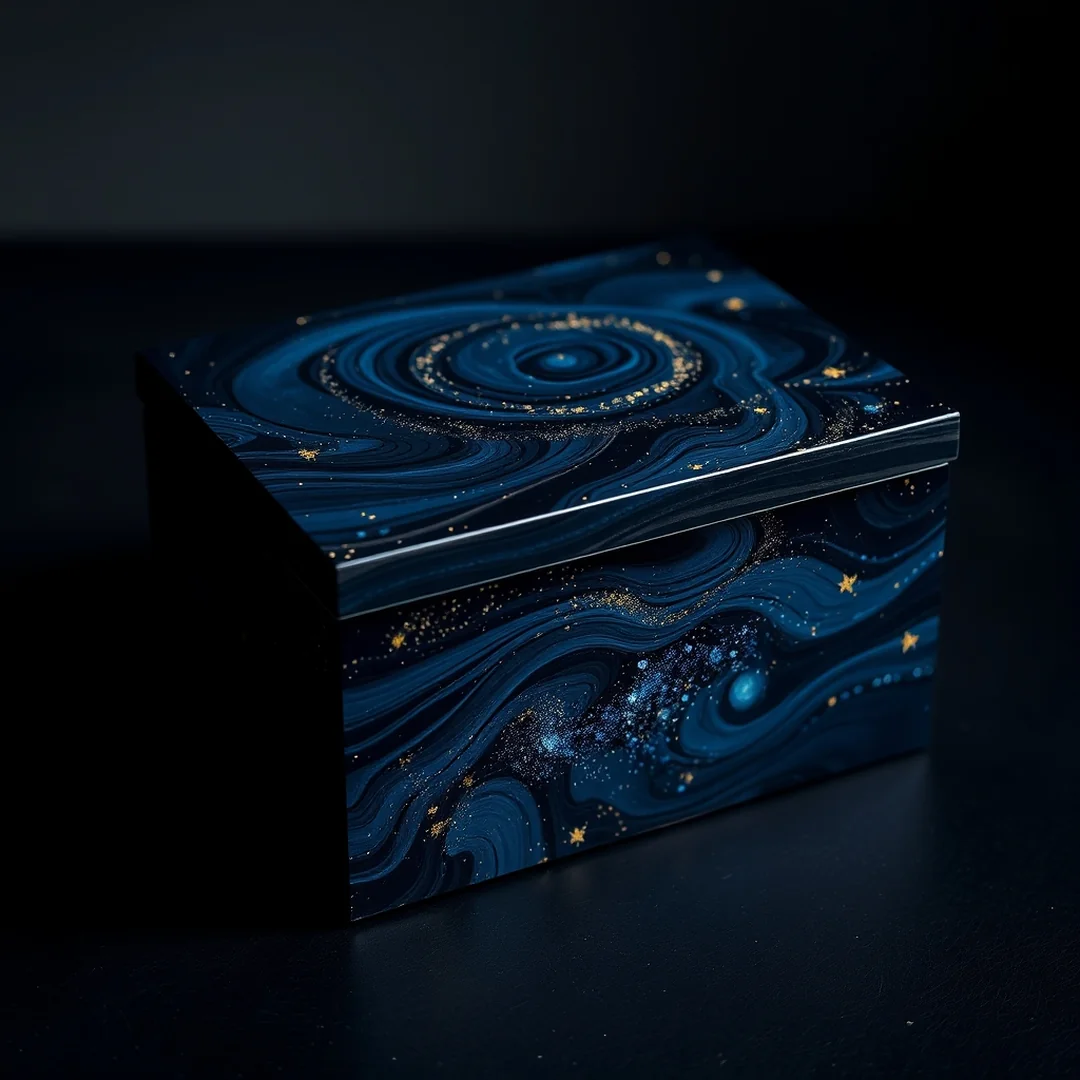 Night Sky Motifs - memory box ideas diy paint
