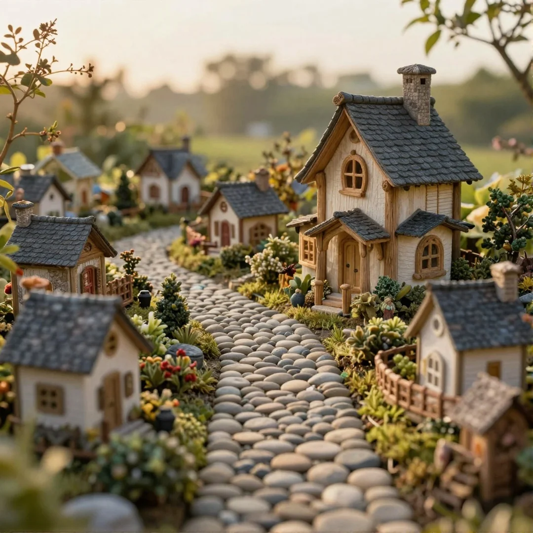 Scale and Proportion - outdoor fairy garden diy