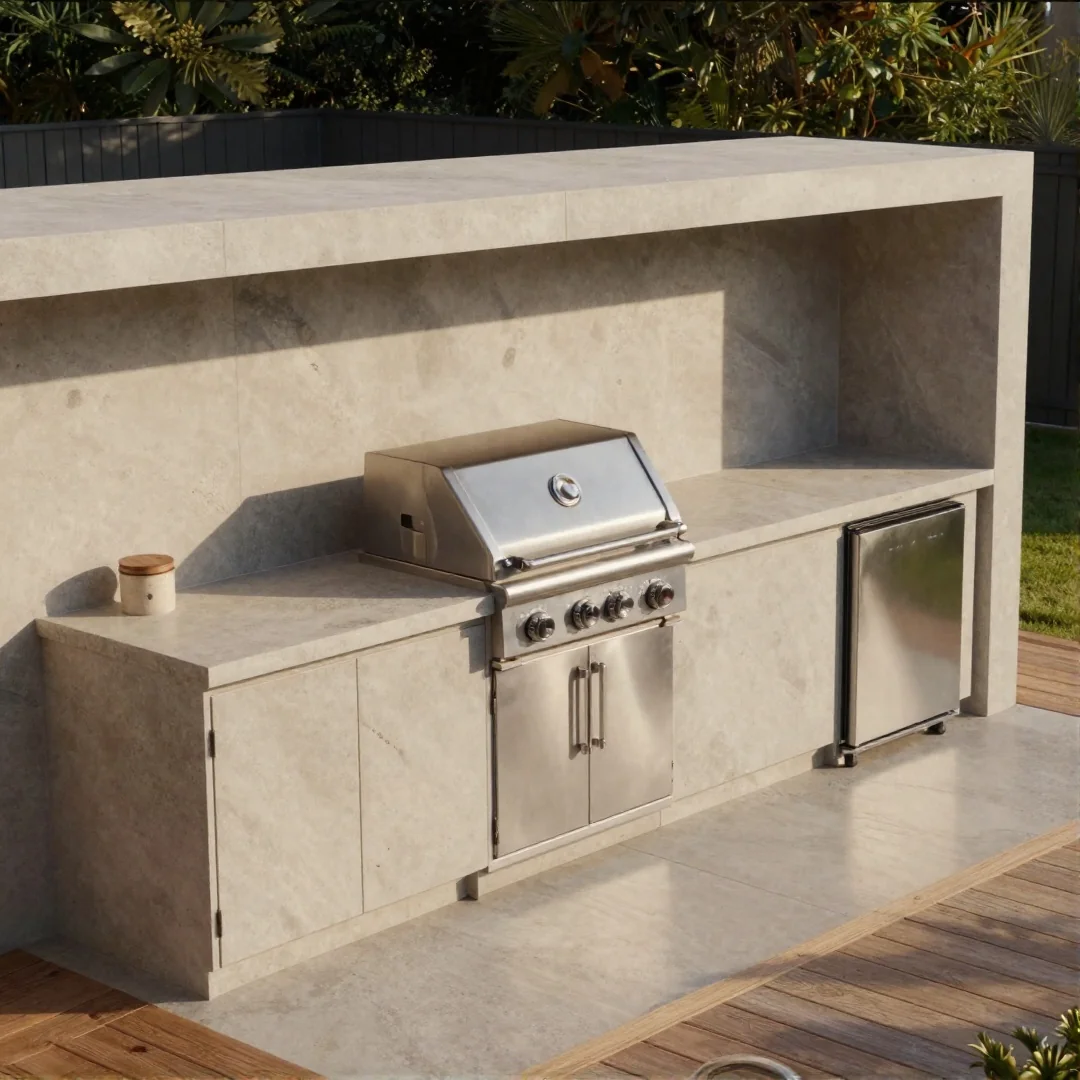 Linear grill wall - outdoor kitchen 23 ideas transform your space into an alfresco paradise
