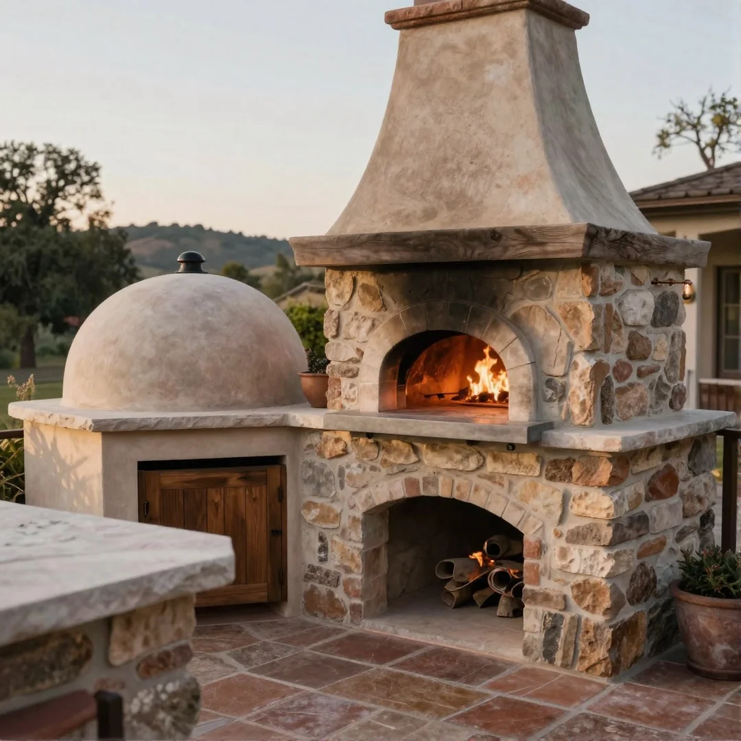 Outdoor pizza oven - outdoor kitchen 23 ideas transform your space into an alfresco paradise
