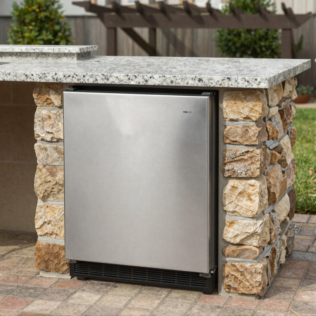 Outdoor fridge cabinet - outdoor kitchen 23 ideas transform your space into an alfresco paradise
