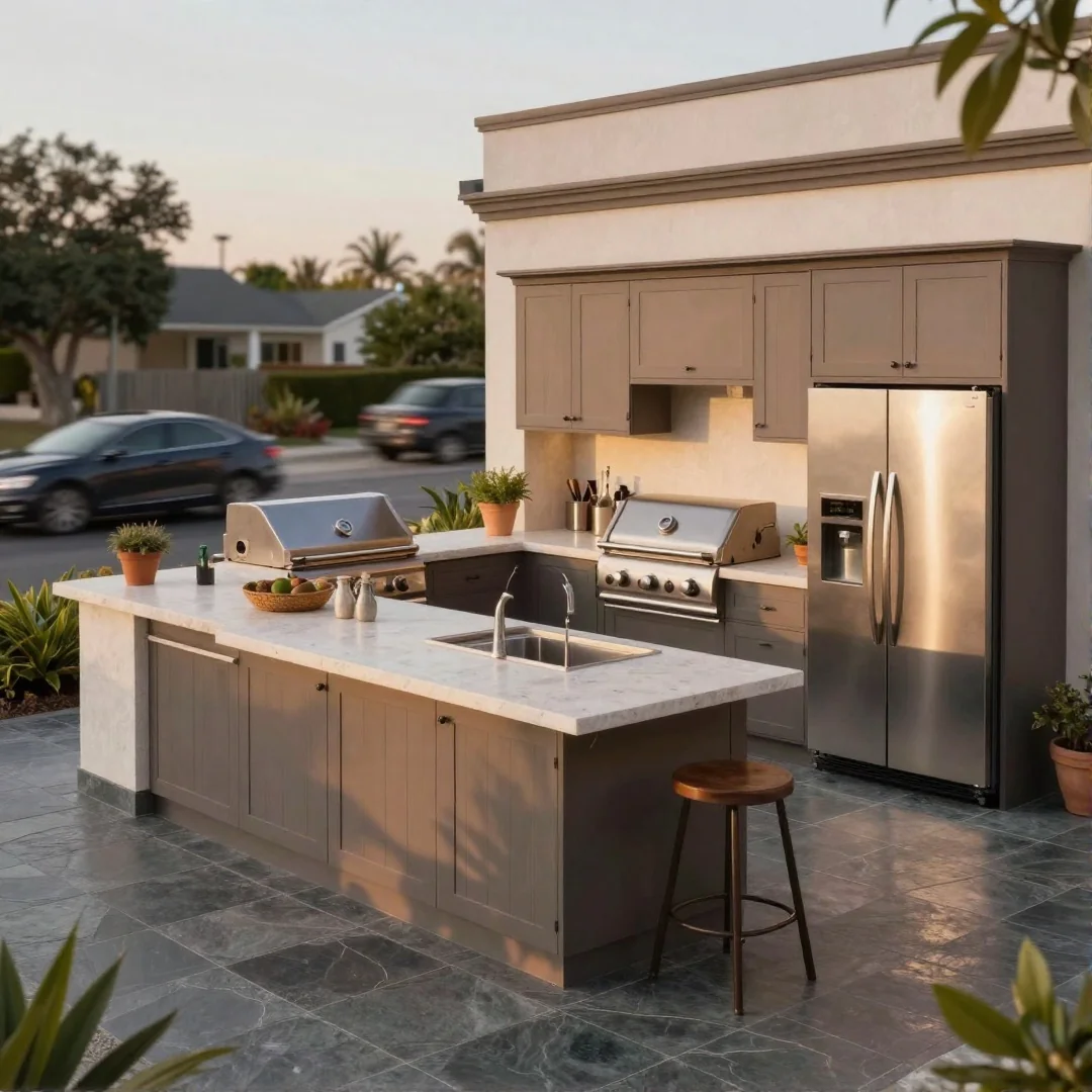 L-shape kitchen - outdoor kitchen 23 ideas transform your space into an alfresco paradise