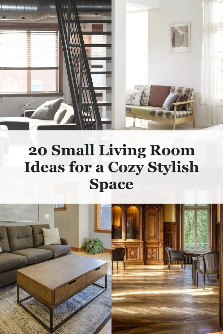 20 Small Living Room Ideas for a Cozy Stylish Space - Small Living Room Ideas