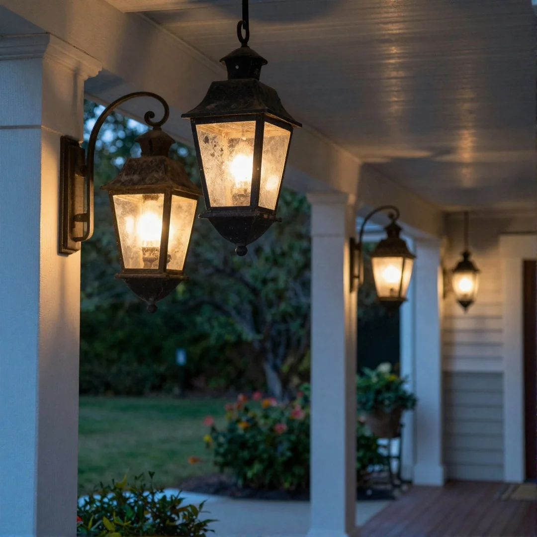 Vintage iron lanterns - spooky halloween outside decor 21 ideas to transform your yard