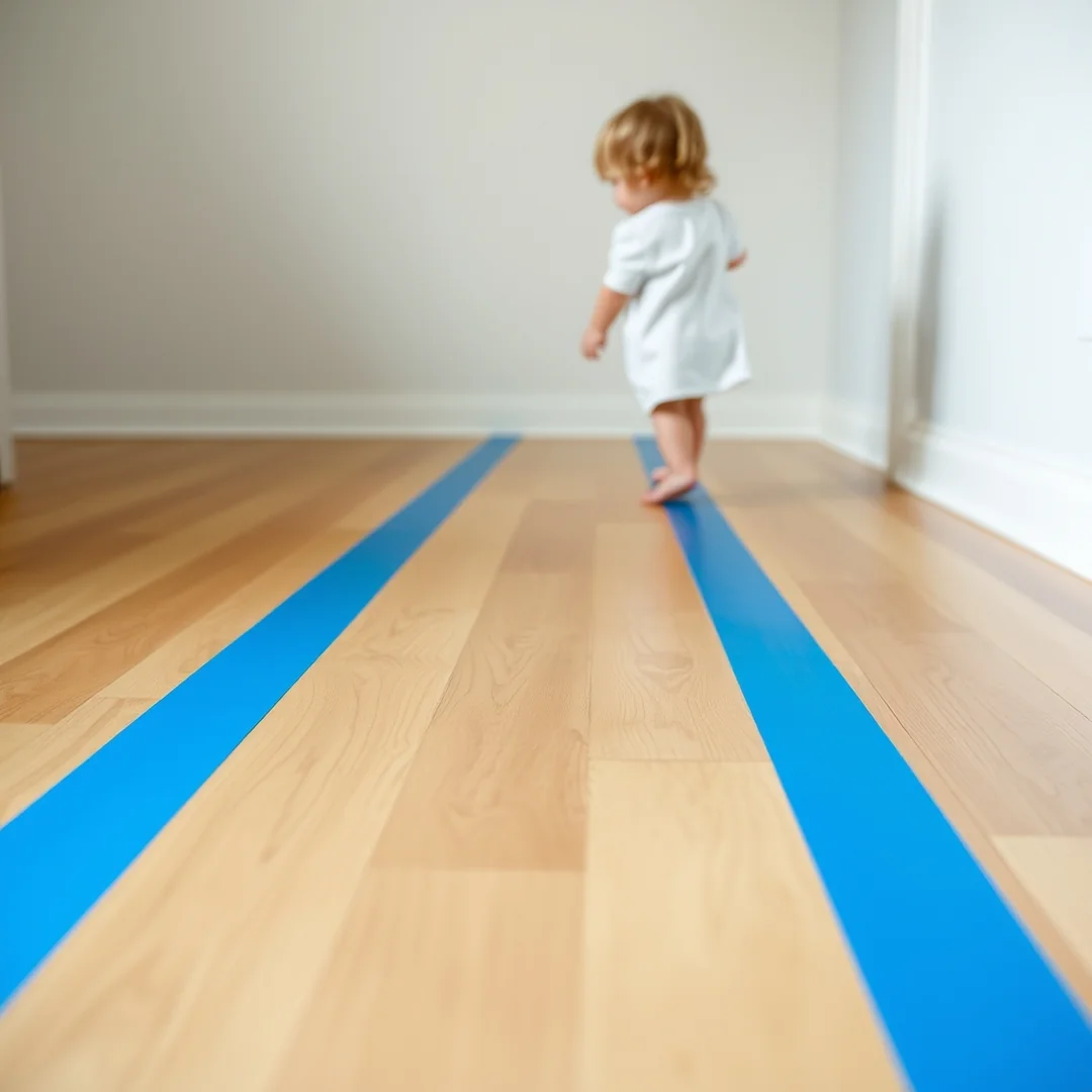 Balance Beam Walking - toddler learning activities