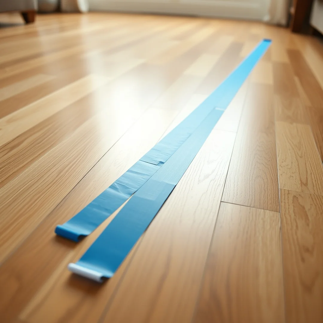 Tape Line Balance - toddler learning activities