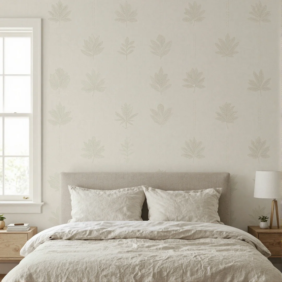 Wallpaper Feature - transform your space with these inspiring bedroom decor 25 ideas