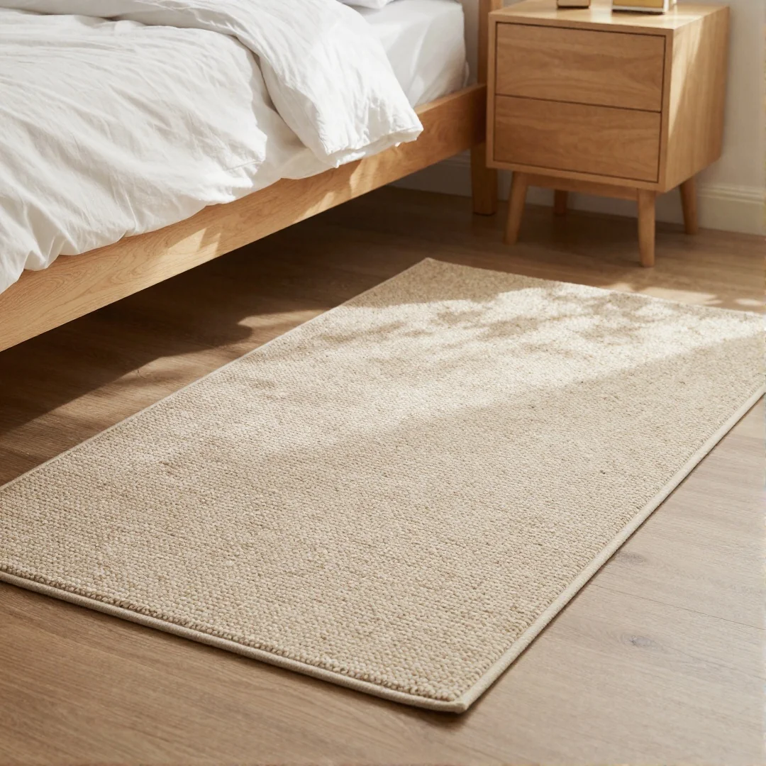 Bedside Rug - transform your space with these inspiring bedroom decor 25 ideas