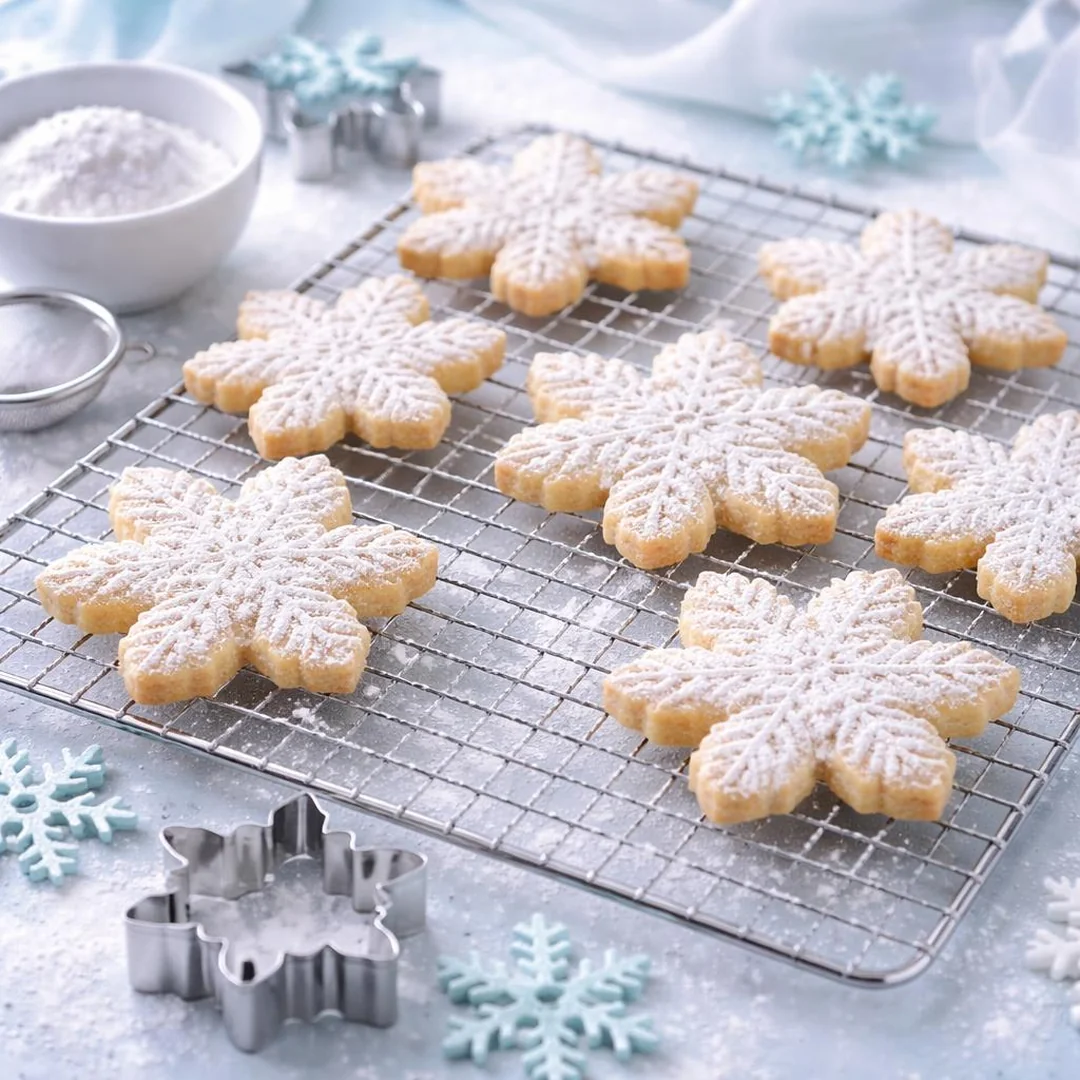 Cookie Cutter Cookies - winter wonderland baby shower