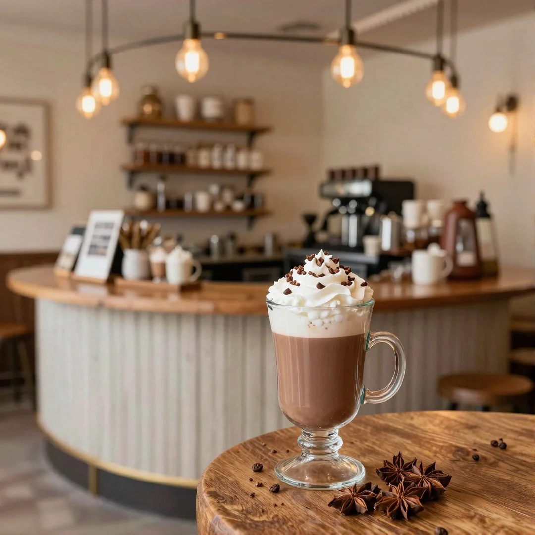 Cozy Hot Cocoa Bar - winter wonderland baby shower