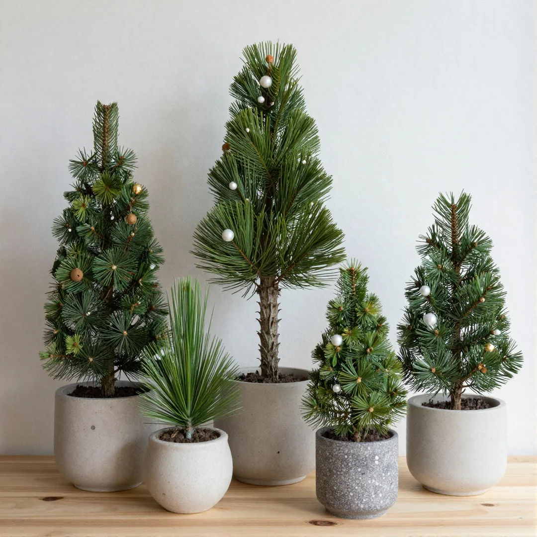 Eco Friendly Pine Decorations - winter wonderland baby shower